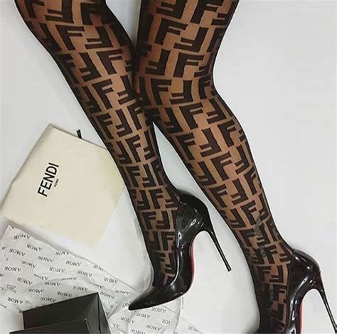 vintage fendi monogram clothing|fendi monogram stockings.